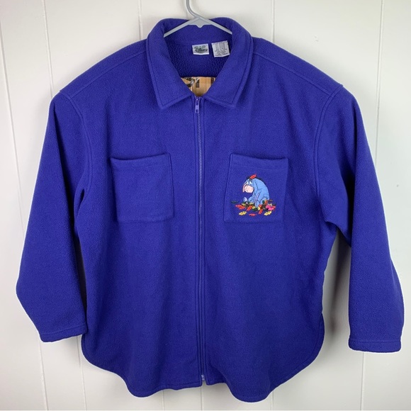 Vintage Disney Eeyore Full Zip Fleece - Picture 1 of 4